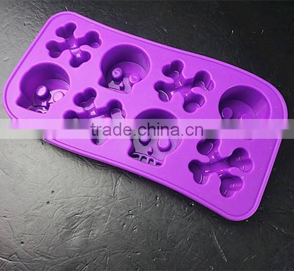 10116human skeleton halloween silicone mould