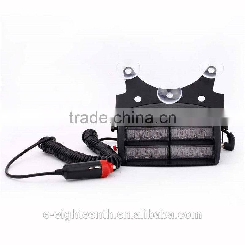 2016 new Bars 12V 18 LED Emergency Vehicle Car Windshield Strobe Light
