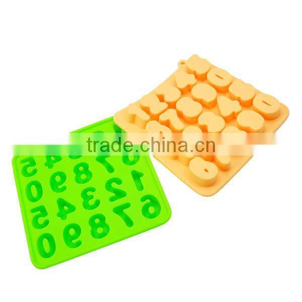 Number ice cube tray