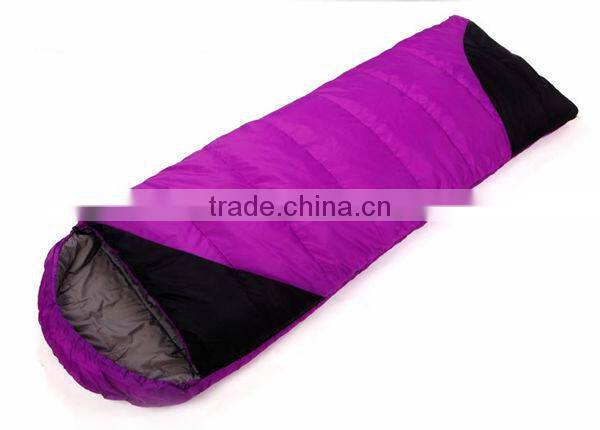 High quality with cold protection collar adjustable wateproof outdoor camping sleeping bag WR-WP