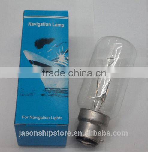 Marine Wholesale Screw Bayonet Prefocus Base Tubular Navigation Lamp