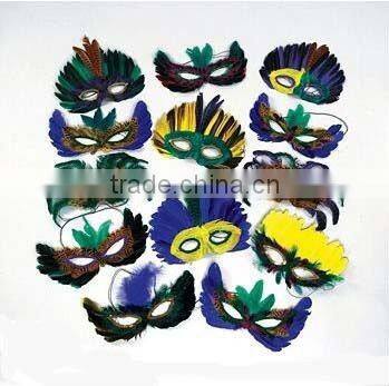 Carnival double color mask