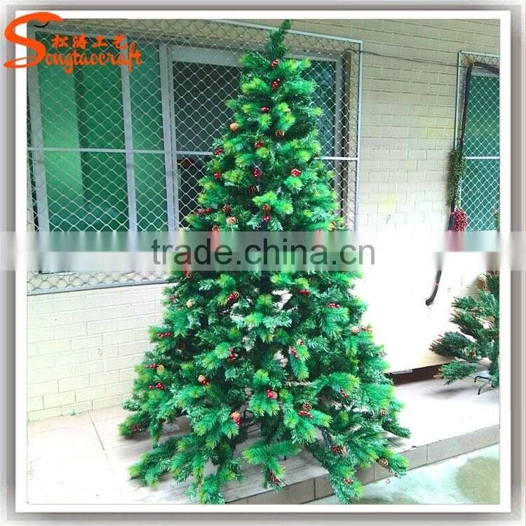 New Arrival~!!! Artificial Snowy Pine Needle + PVC LED Light Christmas Tree
