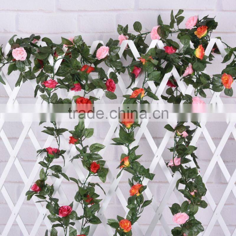 artificial rose flower vine NKG171