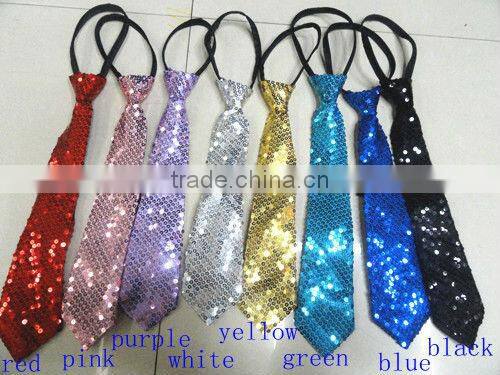 party decoration sequin adjustive tie wholesale