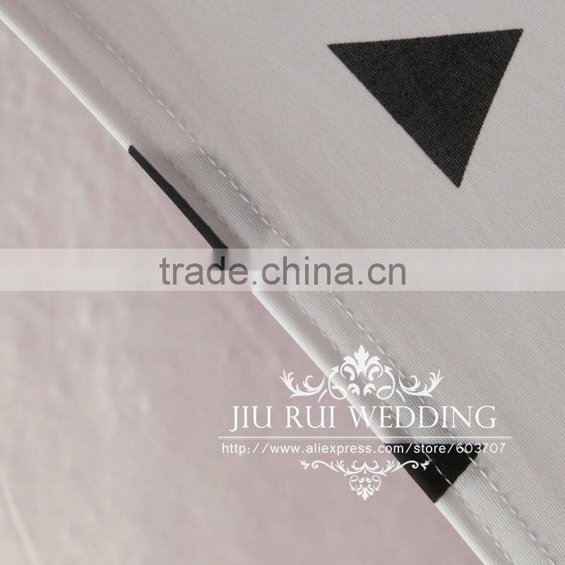 Triangle Print Spandex Chair Cover Lovely Lycra Chair Cover For Birthday Use