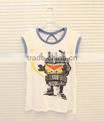 high quality 2013 newest style lady shirt printing.ladies t shirt