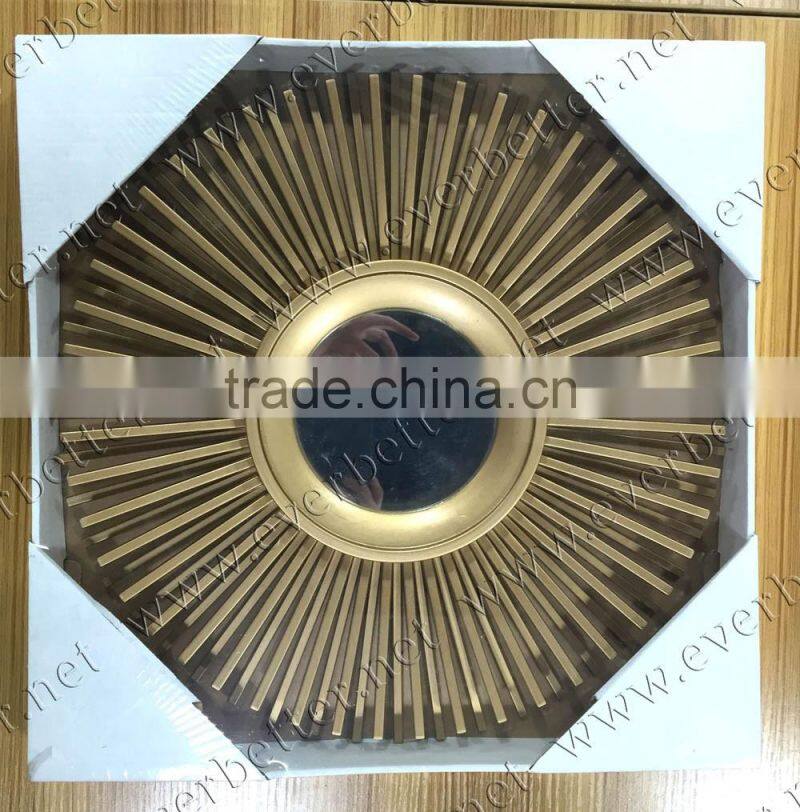 Plastic Decor Sun Mirror