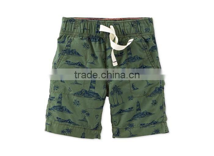 Baby Boys' Coast-Print Shorts