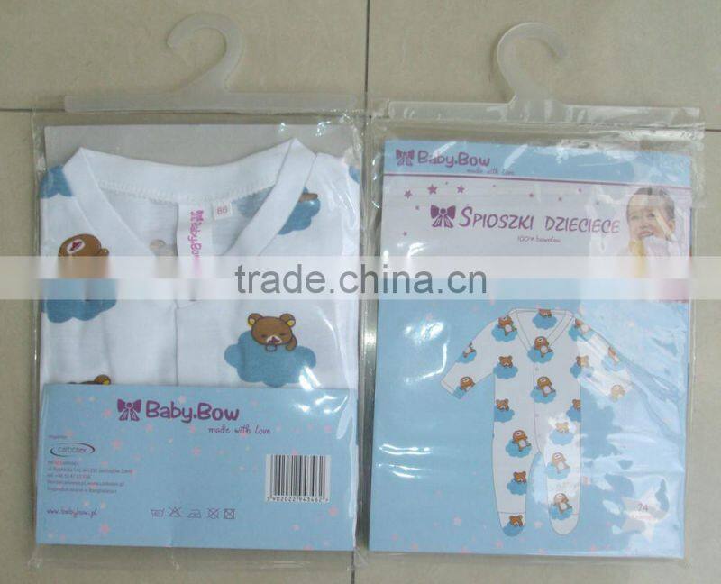 wholesale 100%cotton allover printed Baby Bodysuit , baby sleep-suite