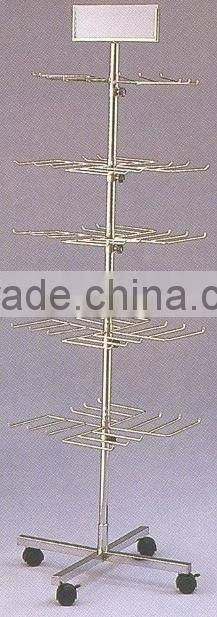 Rotating 6 layers plate rack