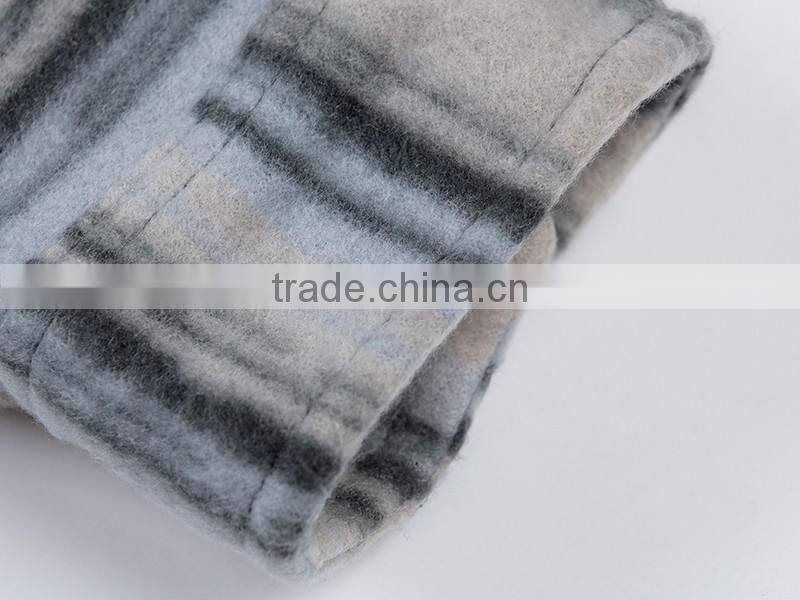 Winter fashion children clothing outdoor windproof sherpa lined child jacket