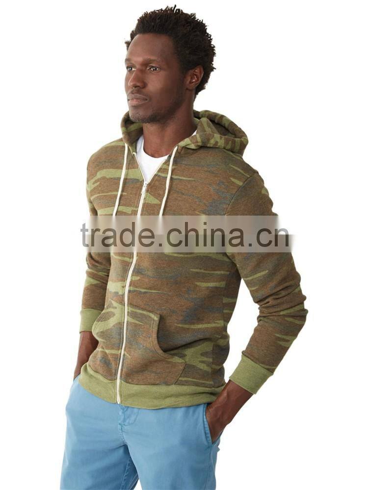 2015 custom zip hoodie camouflage hoodies wholesale
