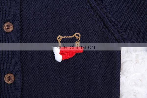 Trim contrast latest new style raglan cardigan sweater