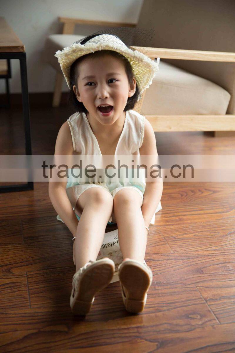 COOL KID ZONE lovely white chiffon children suit girl child garment