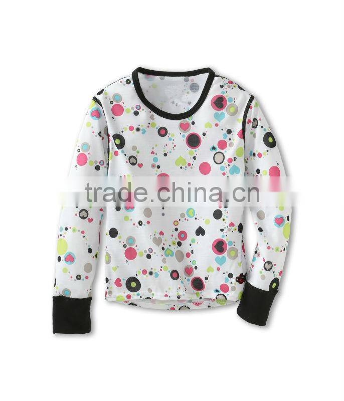 Chinese funny sublimation cotton children clothing
