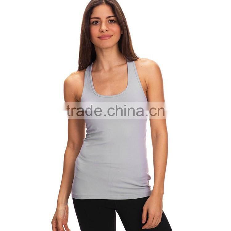 China Manufacturer Wholesale Women Clothing Fashion Design Women Gym Tank Top