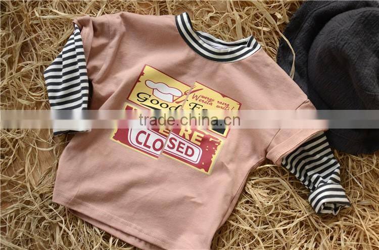 S16435A Spring New Boys Sweatshirt Fashion Childrens Sweatshirts