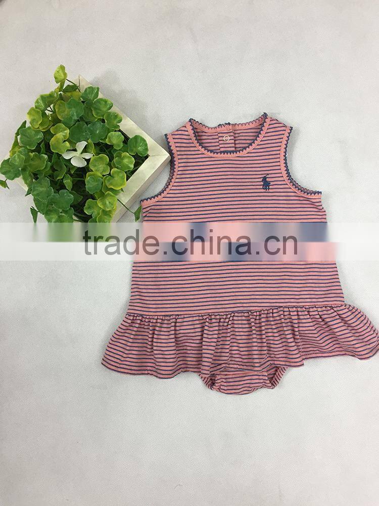 2017 hot sale baby onesie cute baby girl romper