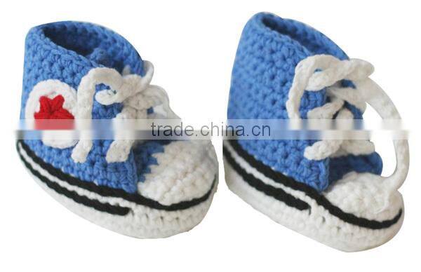 most popular hand crochet free knitting pattern baby shoes