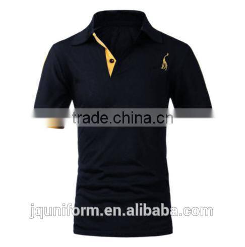 2016 New Mens Slim Fit Stylish POLO Shirt Short Sleeve Casual T-shirts