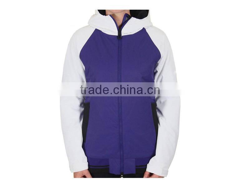 AD3106 women spring autumn wind breaker hooded jacket