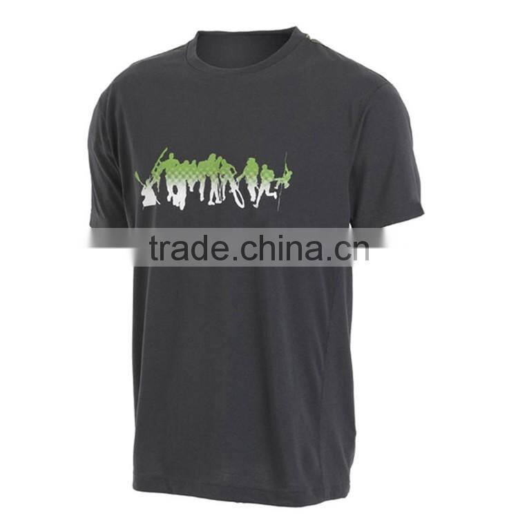 OEM short sleeve t shirt 100% cotton jersey blank printed t-shirt for men