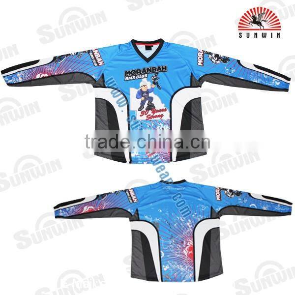 OEM BMX Jersey, Bicycle Motocross Fluorescent T-Shirt