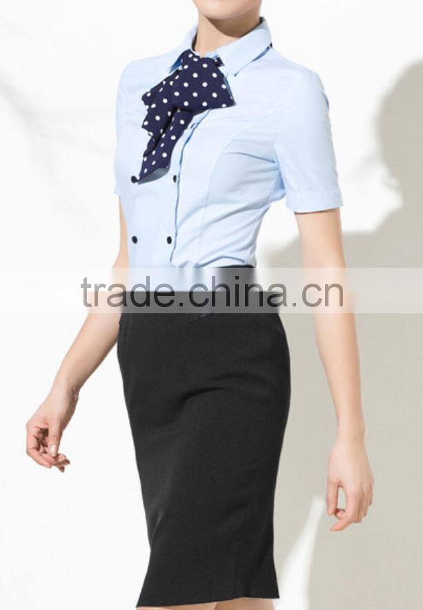 Custom aviation/ Hotel/Bank/office uniform design for women