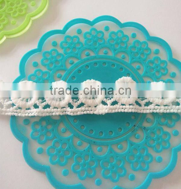 hot sale cheap guipure lace trim embroidered decorative trim laces