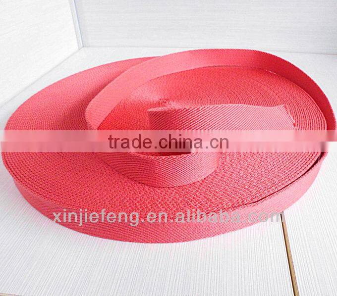 Woven cotton twill webbing tape