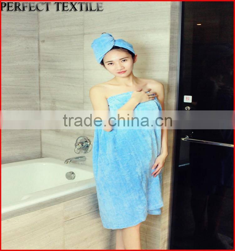 China wholesales body bath wrap towel spa