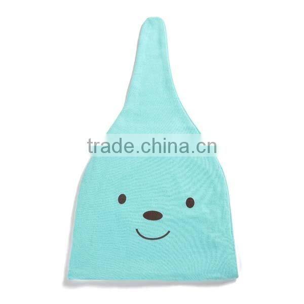 winter warm korea style 100%cotton cute boys&girls bear pattern beautiful baby hat