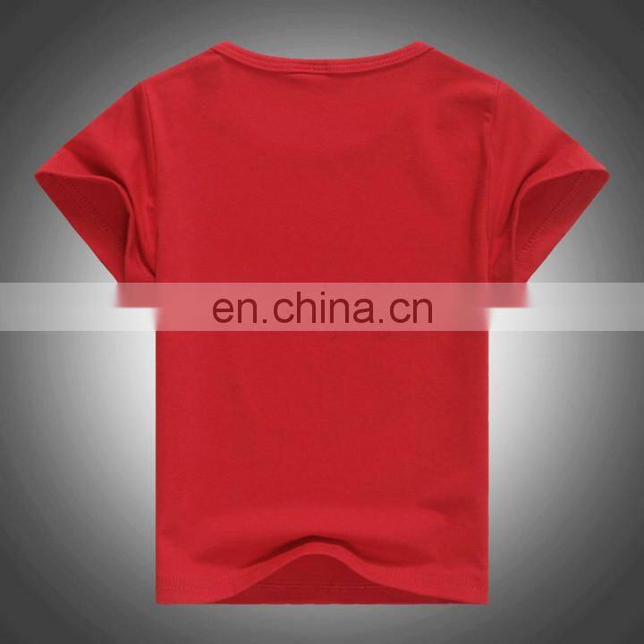 Boys children cotton t shirt,wholesale cotton kids t shirt