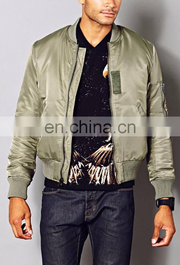 Ultimate Bomber Jacket In satin