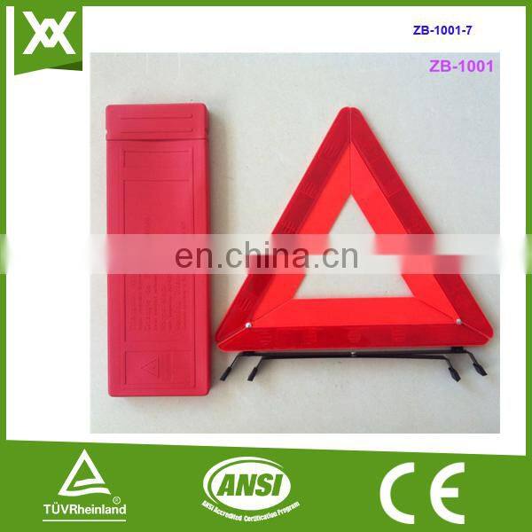 Factory made safety high visibility traffic security warn triangle