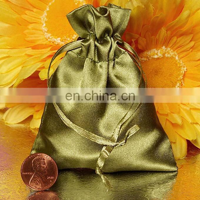 SATIN Jewellery Drawstring Gift Bag POUCHES - 5 COLOURS