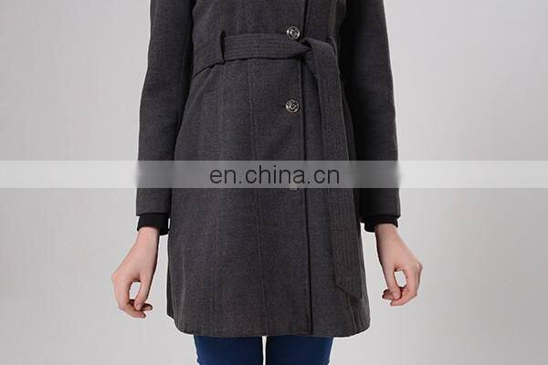 New Style Design Slim Fit Ladies Quilted Winter Coat Silky Hair Coat
