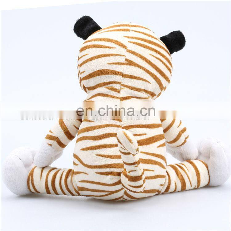 China manufacturer lifelike custom plush toys tiger