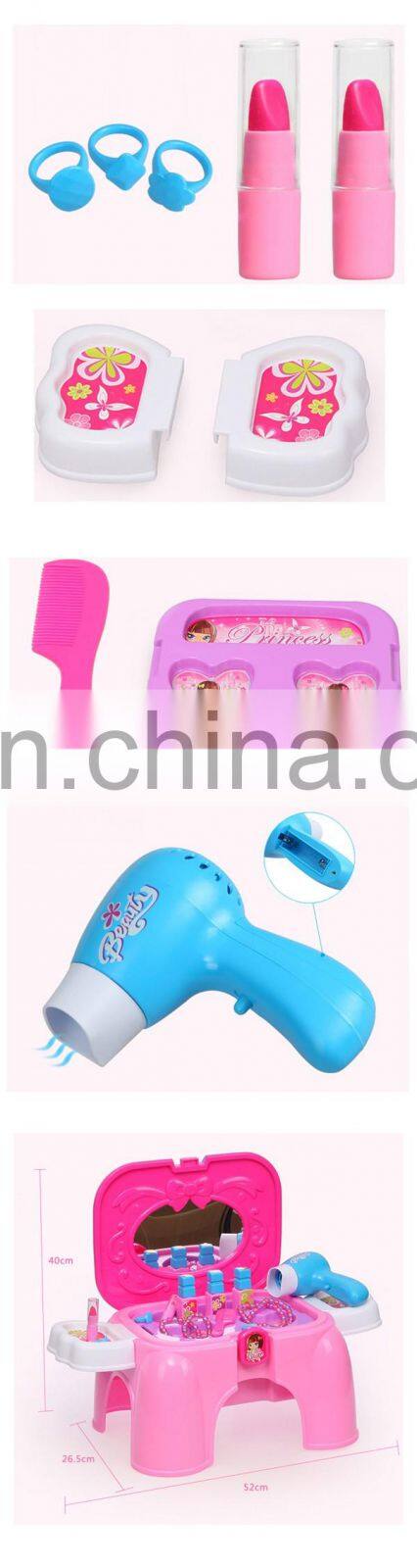 Dresser pretend play toys storage chair set for good sale