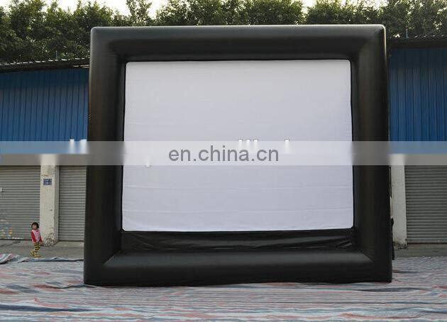 inflatable movie screen theater swimming pool / inflatable waterproof movie screen / inflatable movie screens for pool