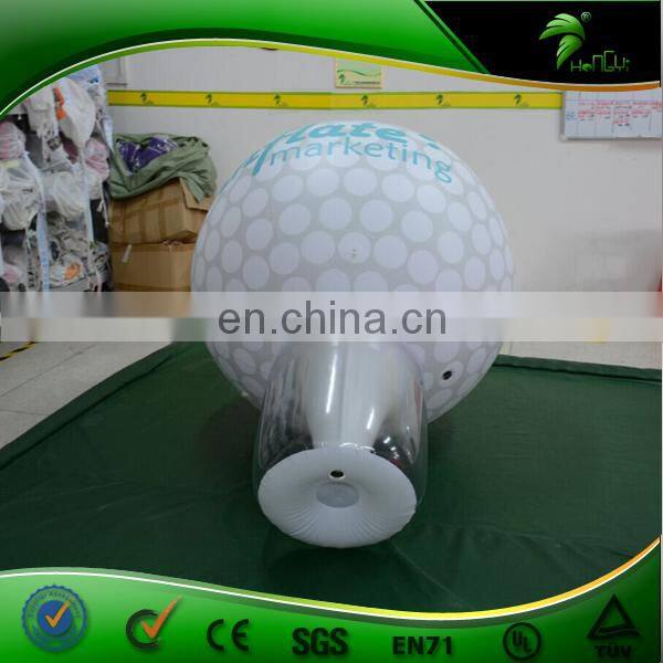 Custom PVC Print Golf with Golf Grips, Custom Inflatable Ball, Inflatable Balloon Replica for Birthday, Party and Anniversary