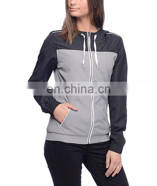 Wind Breaker Jacket - 2017 new Custom ladies Spring Microfiber Wind Breaker waterproof windbreaker jacket