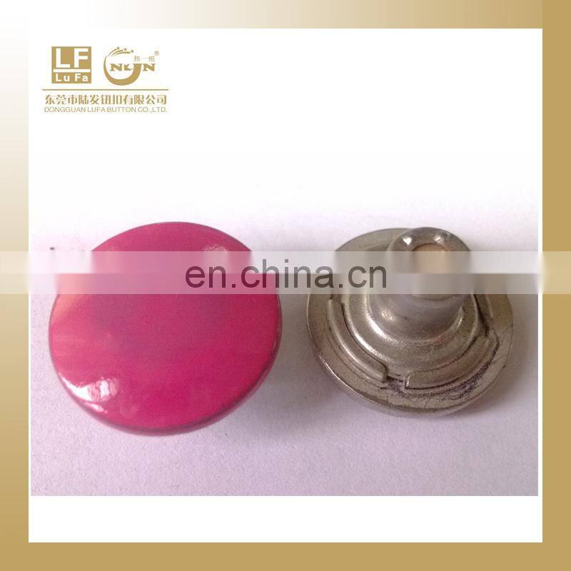 Chinese button factory alloy jean button