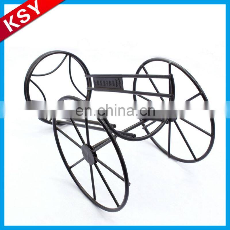 2017 New Arrival Best Price Home Decorative Display Metal Wrought Iron Tabletop Wine Rack Bottle Holder