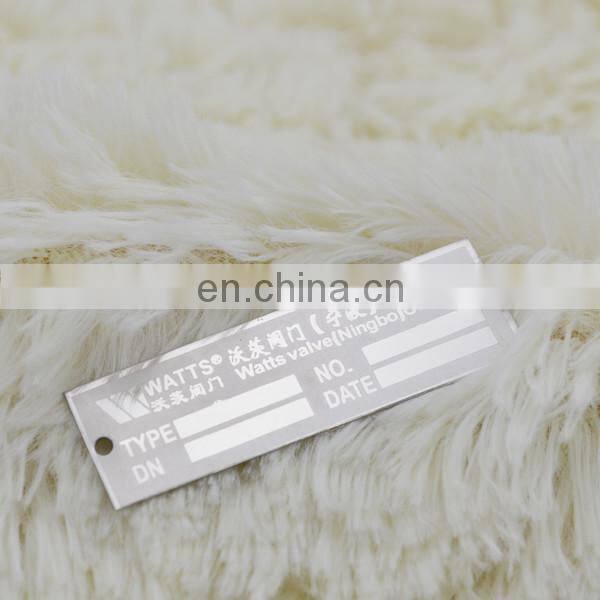 Colorful custom metal jewelry tags wholesale