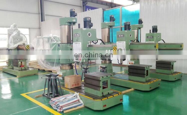 China Industrial Drill Press Hydraulic Radial Drilling Machine Z3050
