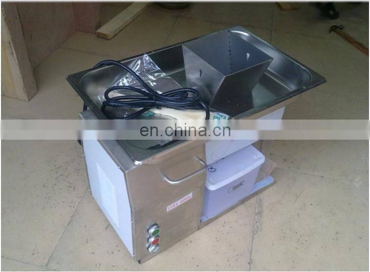 Low Price Stainless Steel Small Type Desk-top Meat Cutting Machine