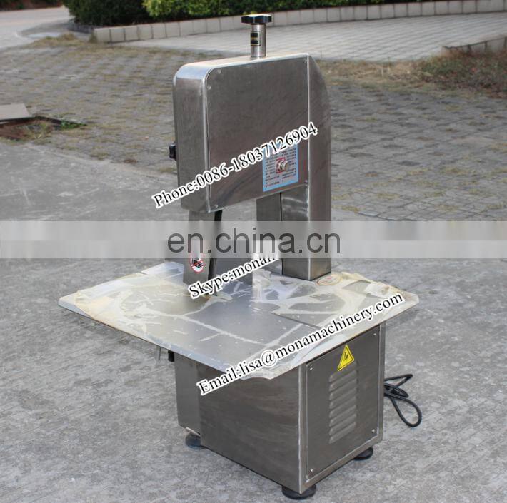 Frozen mutton beef pig fish meat cutting bone saw machine