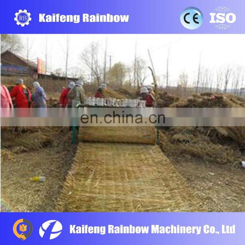 Industrial automatic Straw knitting machine Shed straw mat braiding machine For sale